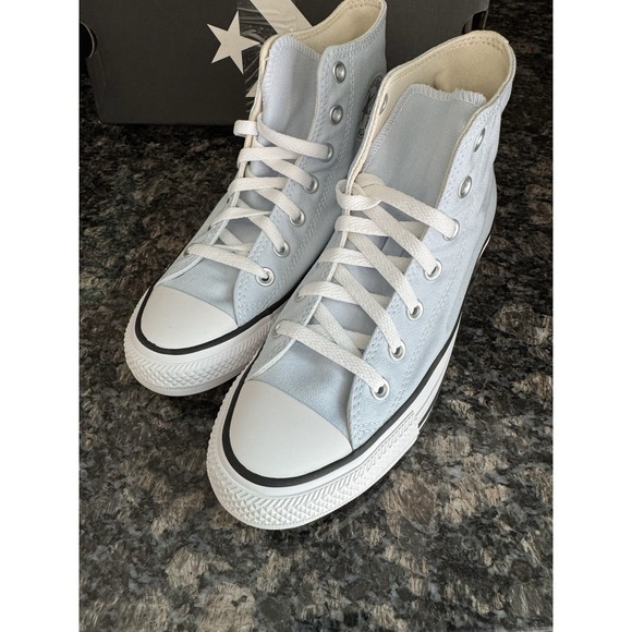 Converse CTAS  Hi Top Sneakers Blue Super Moon Size Men 6 Lady 8 Shoes. NWB - Picture 2 of 7